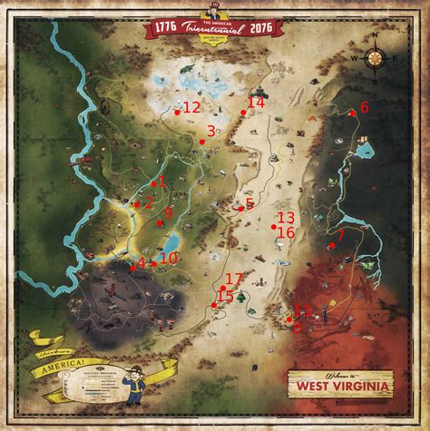 Fallout 76 overseer's journey locations